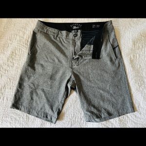 Men’s Nitrous Black hybrid board shorts